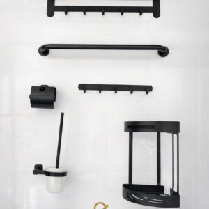 Black Bathroom set